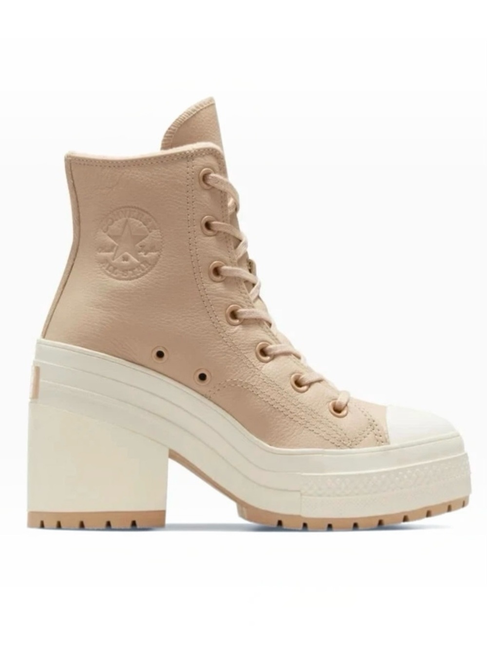 NEW CONVERSE Chuck Taylor 70 De Luxe Heel Western Glam A15470C Women’s Size 10